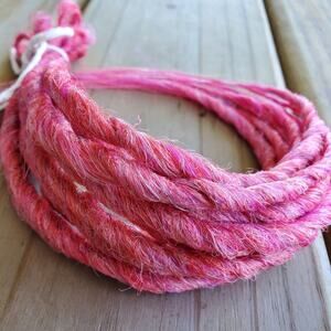 10 SE Single Ended Cupcake Pink Dreads Dreadlock Hair Extensions